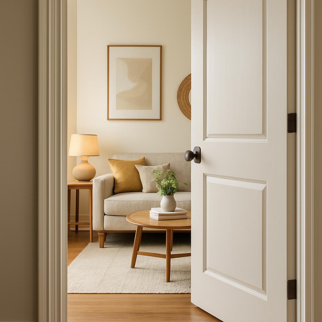 W którą stronę powinny otwierac się drzwi?